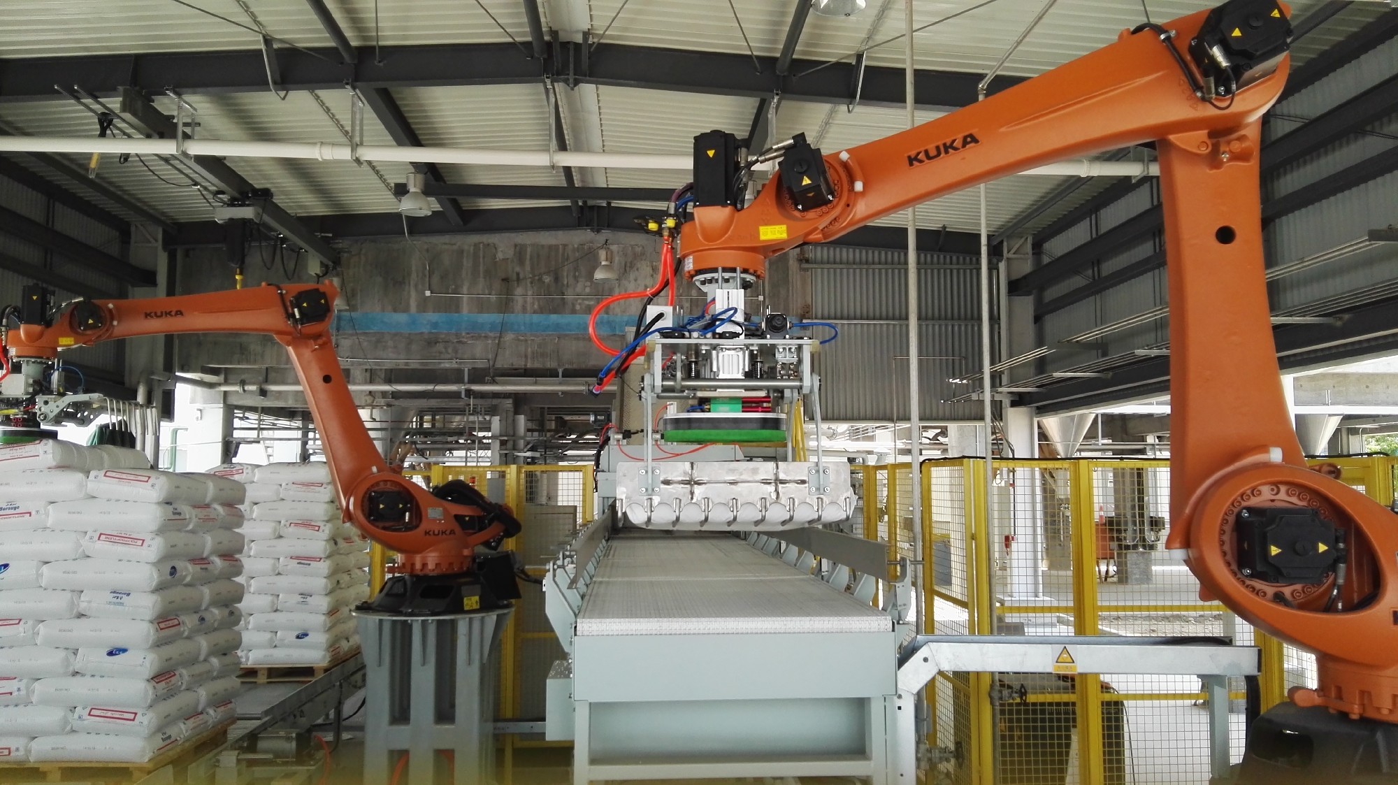 Intelligent Automatic Bag Discharging System
