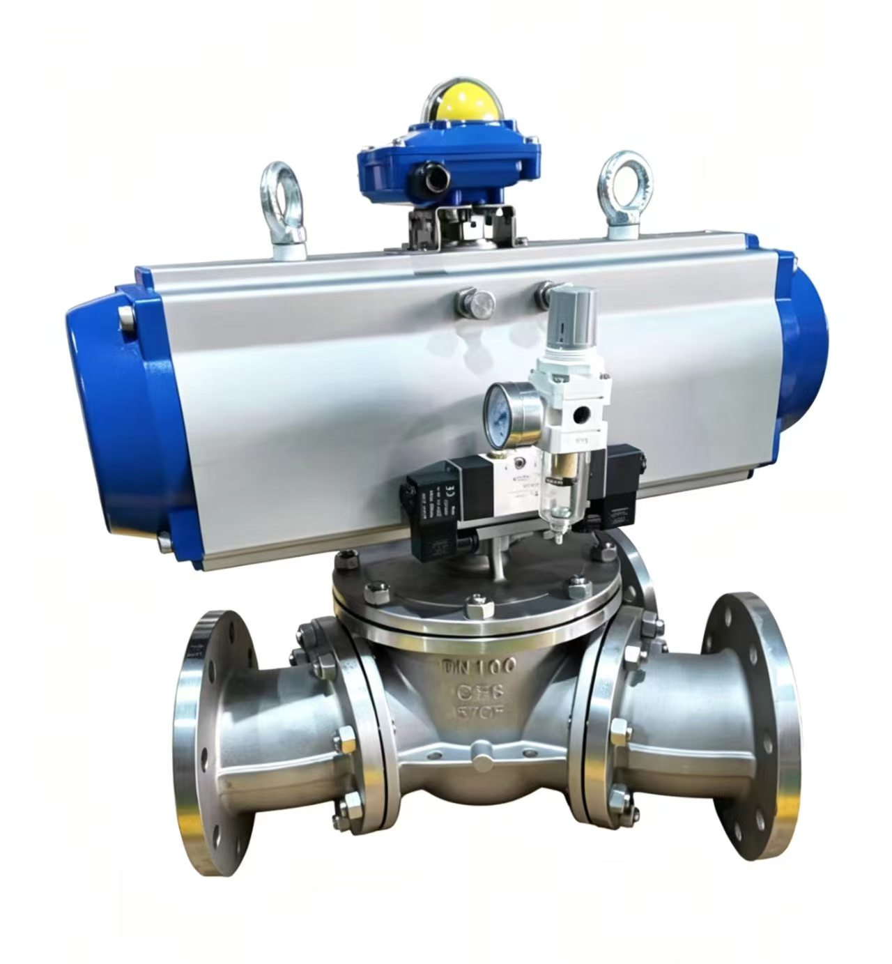 Pneumatic 3-Way Diverter Valve